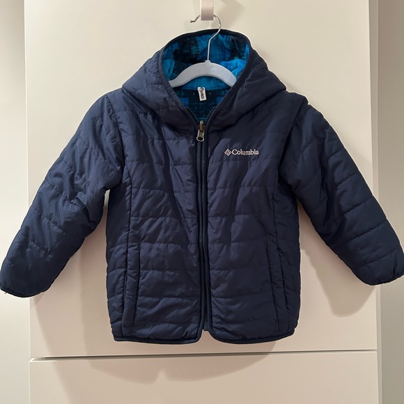 Columbia Kids Reversible Hooded Puffer Jacket - Picture 2 of 10